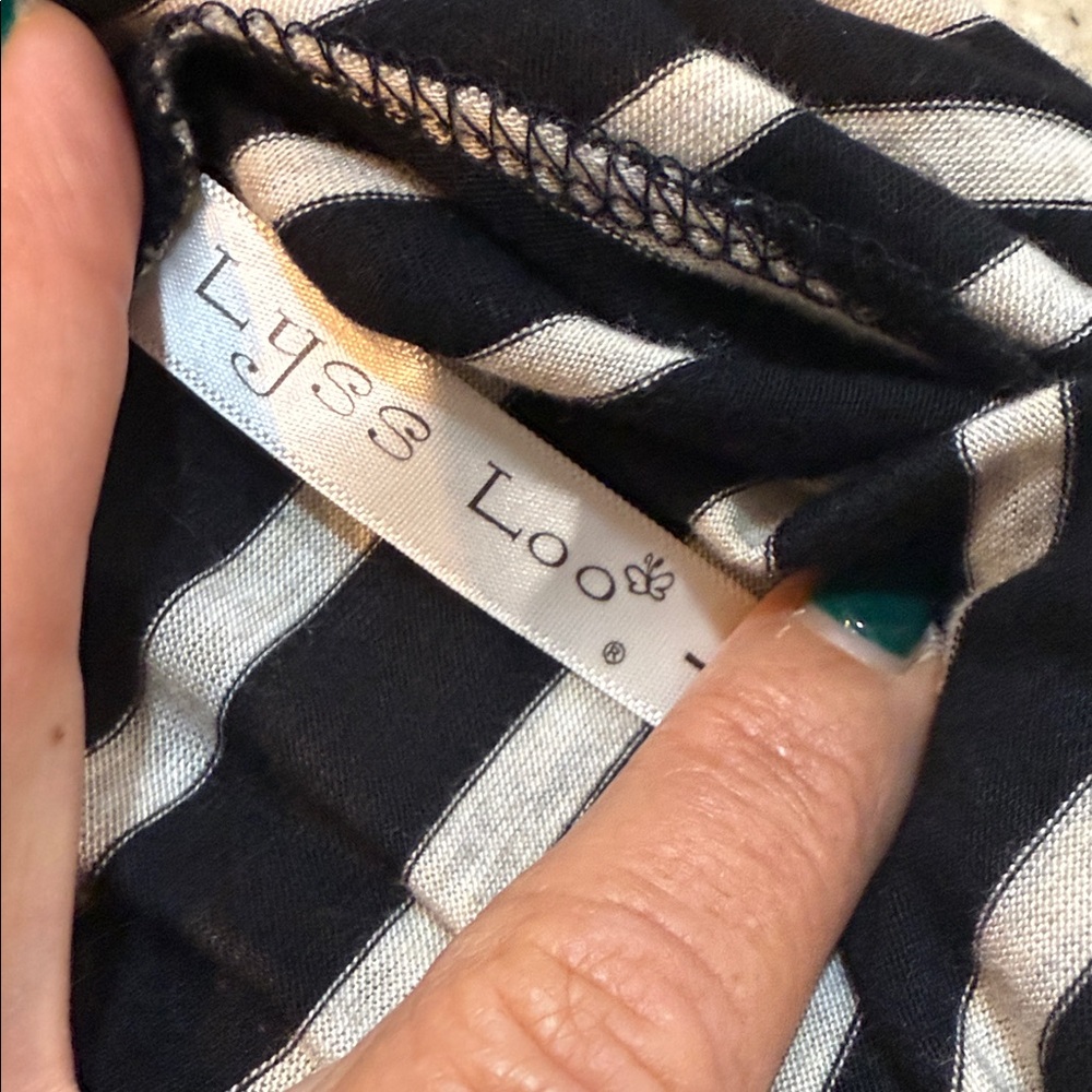 Lyss Loo Drapey Elbow Patch Open Long Duster - image 3